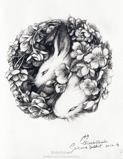 NEW WORK“SAKURA RABBIT” -BLACKWHALE WORKS