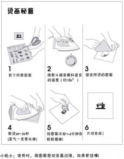 DIY布艺手工辅料 韩国官网同步 手工烫画/烫图-大爱手工系列