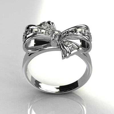 Tiffany's bow ring 