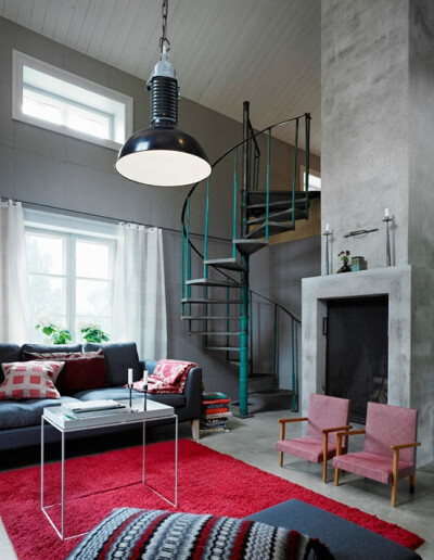 Industrial, rustic and Scandinavian all at once