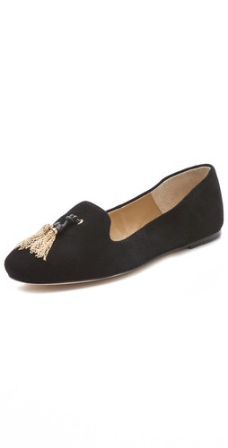 Aquazzura Corsini Suede Flats