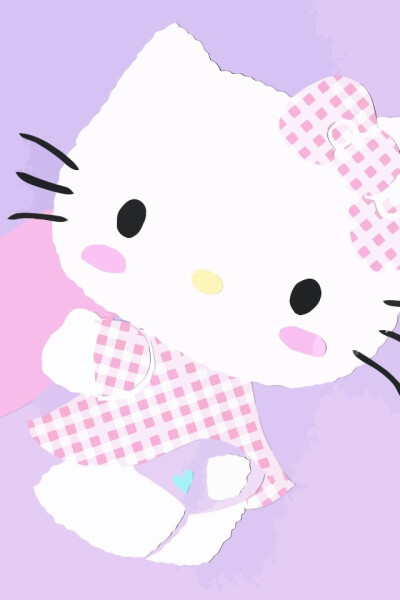 iphone壁纸 背景 hello kitty