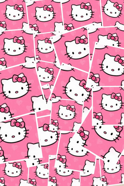 iphone壁纸 背景 hello kitty