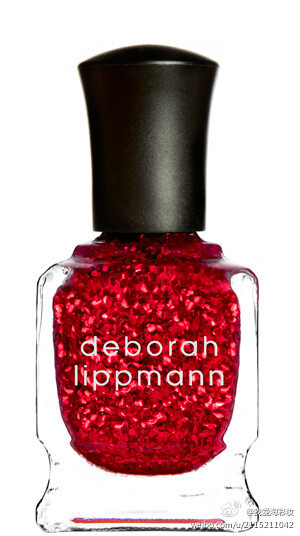 Deborah Lippmann DO YA THINK I&#39;M SEXY亮片指甲油~绝对要选的红色 ，BlingBling闪爆了~~大爱~~http://t.cn/zWYP62i