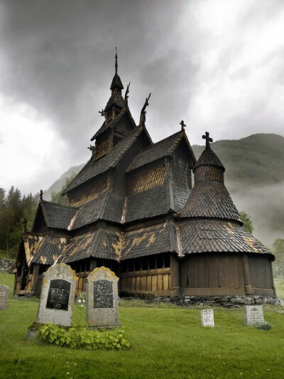 Stavkirke (12th century ) - Norway