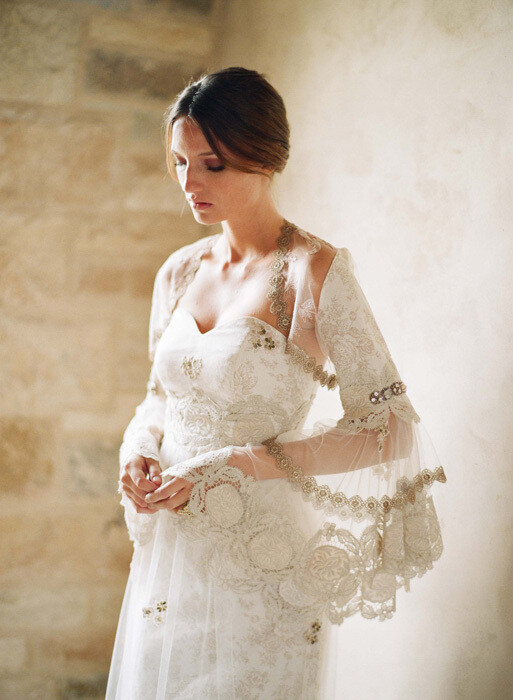 唯美婚纱 Claire Pettibone Bridal &#39;12 Campaign