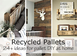 how to recycle wooden pallets