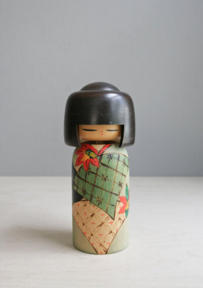 japanese kokeshi girl