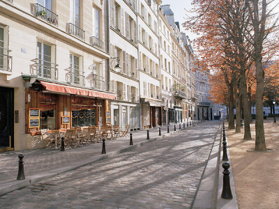 PLACE DAUPHINE巴黎公共廣場，法國巴黎Paris，世界上最多觀光客造訪的城市，近1,000年是西方世界最大的城市...