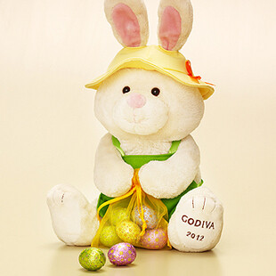  GODIVA高迪瓦小兔公仔巧克力蛋套装 12年限量