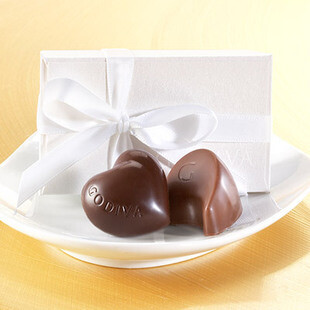 GODIVA高迪瓦白色花式巧克力礼盒2颗装
