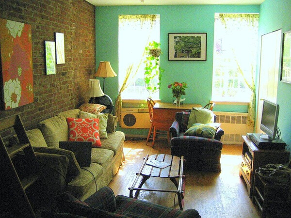 很田园...很带感的客厅~~