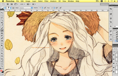 WIP! Click for full view Trying to get some art done on the side while professors keep on barraging us with midterms and assignments (°皿°メ)