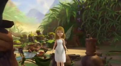 一身纯白的TinkerBell~~~~
