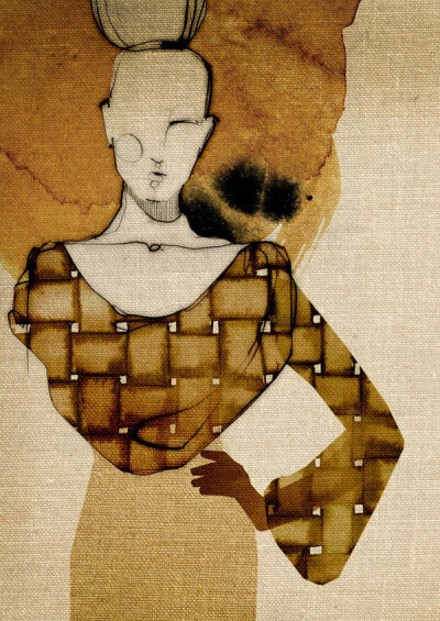 你的轮廓迷住我的双眼