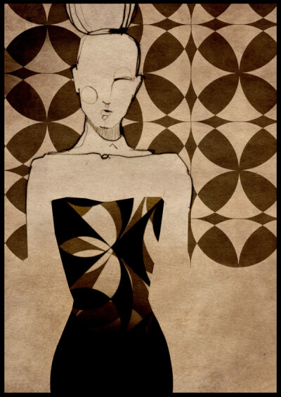 你的轮廓迷住我的双眼