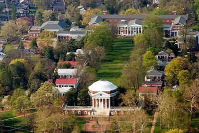 全美最美的校园第17位 弗吉尼亚大学（The University of Virginia）简称为UVA，是由托马斯·杰弗逊于美国弗吉尼亚州中西部的夏洛特镇创建的一所公立研究型大学，是美国排名第二的公立大学，仅次于加利福尼亚大学伯克…