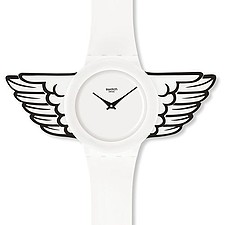 ★联保专柜正品 SWATCH Jeremy Scott 限量手表 天使之翼 SUOZ103