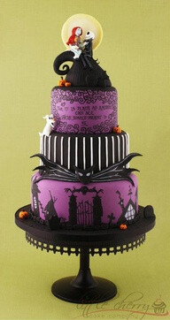 Nightmare Before Christmas cake