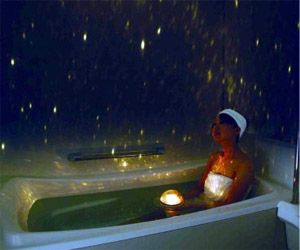 Bathtub Planetarium by Homestar Spa