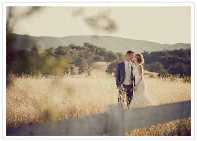 california ranch wedding