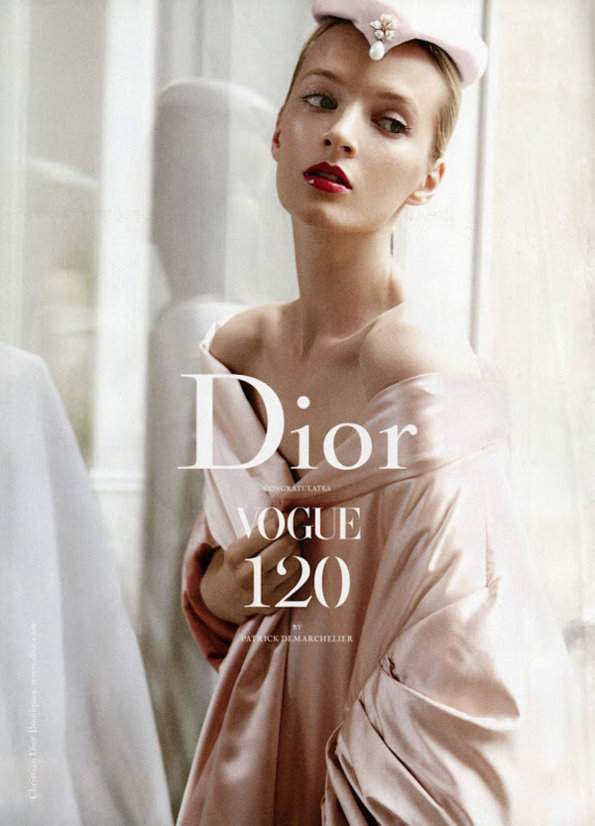 Daria Strokous《Vogue》美国版2012年9月号 Dior supplement