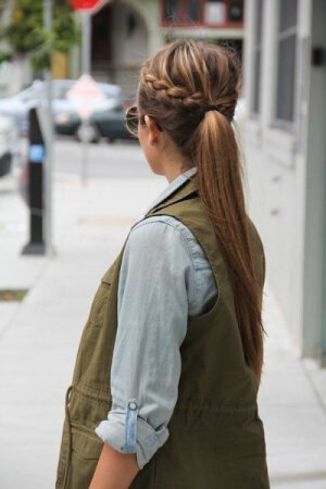 Perfect ponytail