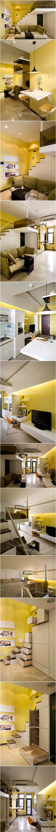 20平超强多功能loft~五脏俱全!