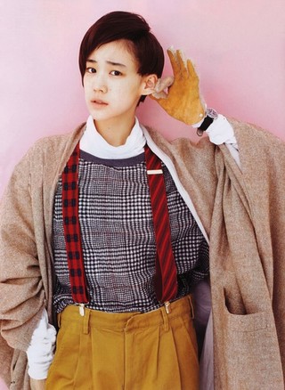 优酱~~ 短发好帅~