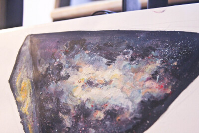 掌控 局部的宇宙 在家无聊画一下 本人对星云很有兴趣！！