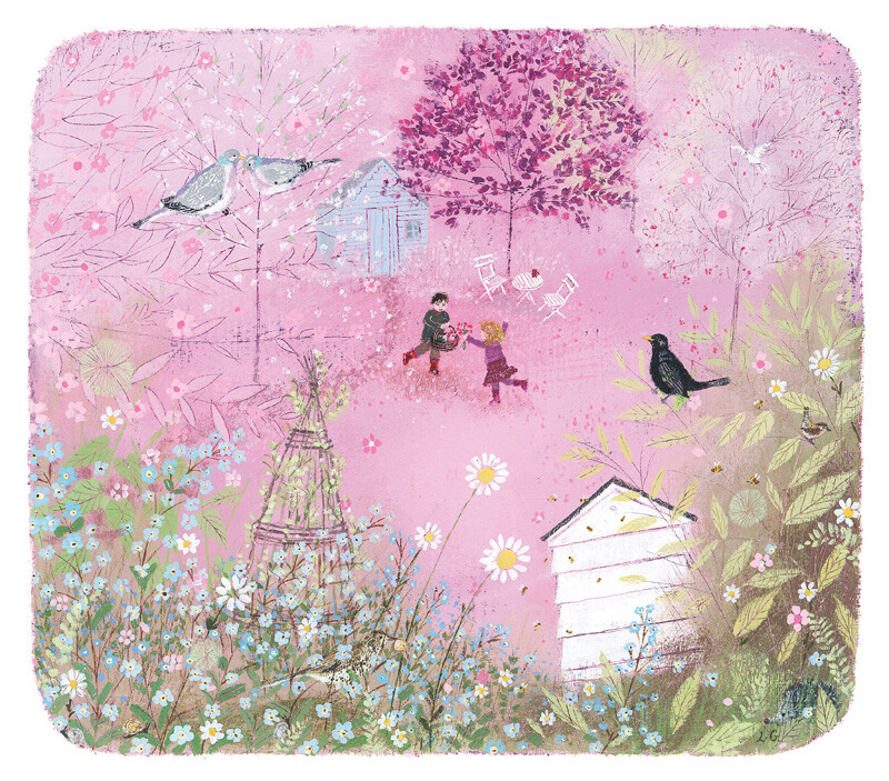 插畫家 Lucy Grossmith，祕密花園