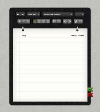 notepad Notepad Template