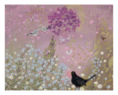 插畫家 Lucy Grossmith，鳥鳴