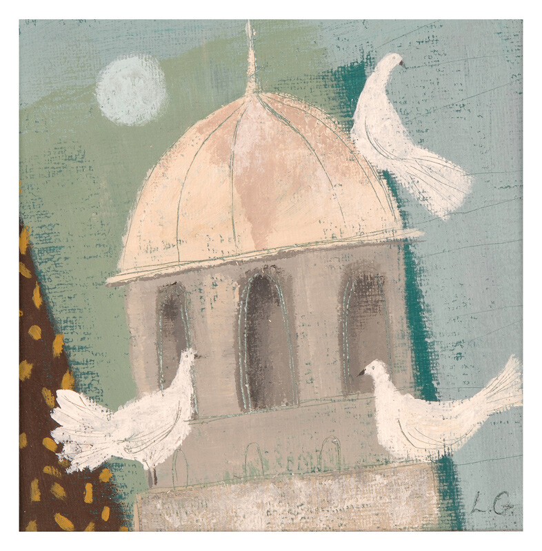  插畫家 Lucy Grossmith，Kentwell Hall(英國薩福克郡著名景點，古老的建築莊園)鴿子