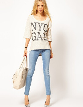 Image 4 of Mango NYC Gal Sweatshirt