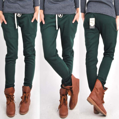  长裤子小脚运动裤