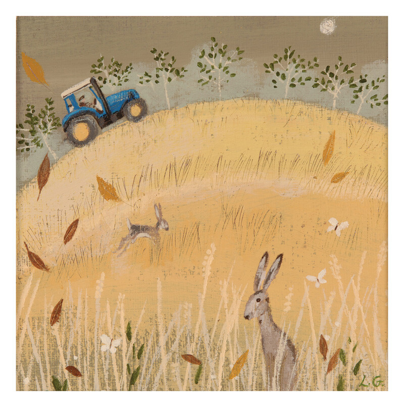 插畫家 Lucy Grossmith，收割