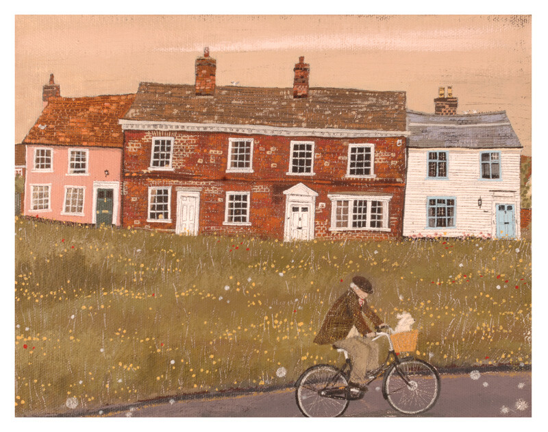 插畫(huà)家 Lucy Grossmith，騎自行車(chē)