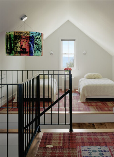 Mountain House - eclectic - bedroom - denver - by Tim Cuppett Architects,阁楼
