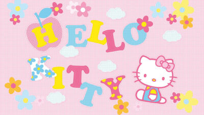 hello kitty桌面壁纸_好看的卡通电脑桌面壁纸图片_可爱Hello Kitty