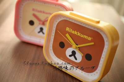 Rilakkuma 方形小闹钟