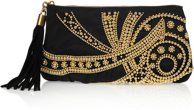 Emilio Pucci Beaded silk clutch