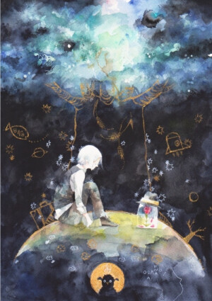 正因为你为你的玫瑰花费了时间，这才使你的玫瑰变得如此重要。  ---小王子