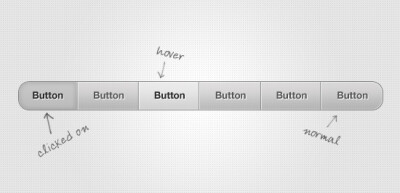 Light & Clean Menu Navigation