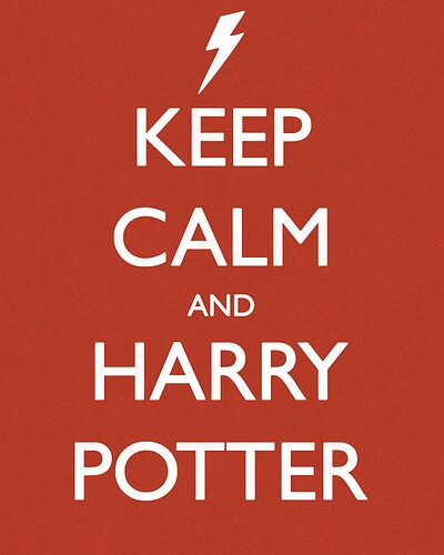 【KEEP CALM AND HARRY POTTER】