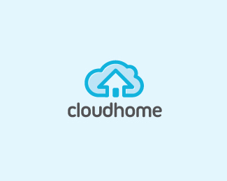 Cloud Home 又一个云和房子结合的logo