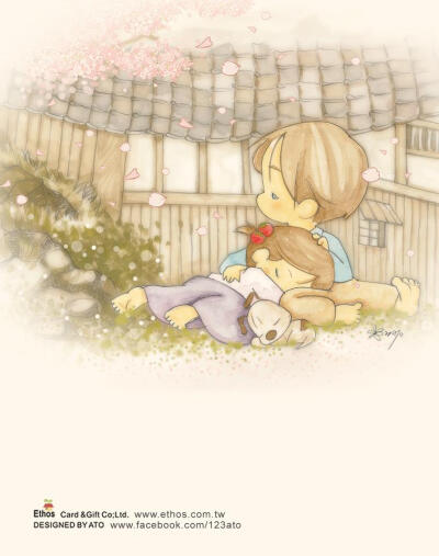 插畫家Ato Recover：你的呼吸和心跳聲，就是最好的安眠曲。來源http://www.facebook.com/123ato