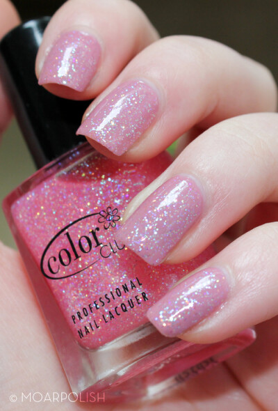 moarpolish: Color Club Hot Couture over Unknown Goldie Shade #1. MOAR POLISH