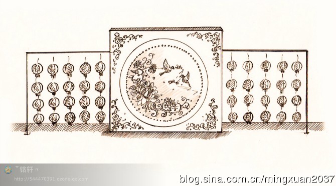 婚礼手绘设计分享－铭轩