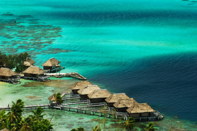 Tahiti Bora Bora Resort 荒廢的波拉波拉飯店 - 七色海